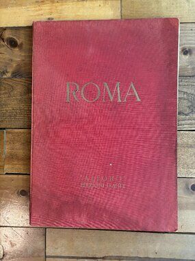 Rare '1935 "Italia Madre: Roma" Art Book